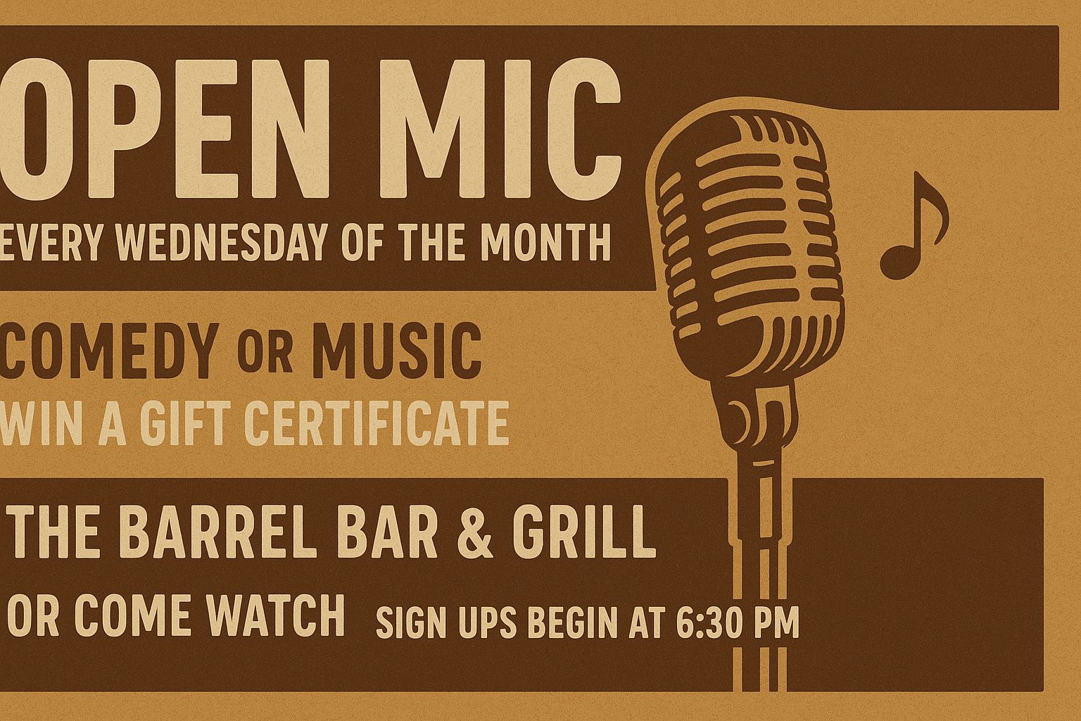 Open Mic