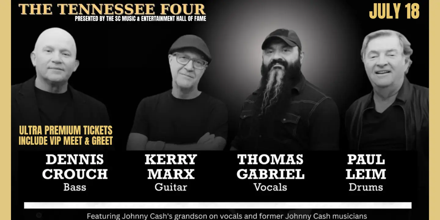 Johnny Cash Show- The Legacy Lives On with “The Tennessee Four” (original band)