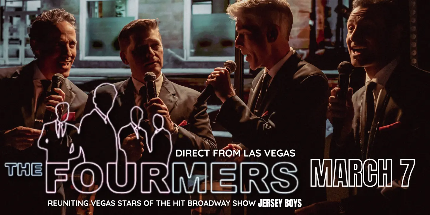 The FOURMERS coming to the Greg Rowles Legacy Theater