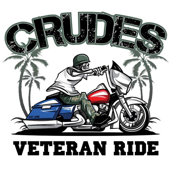 Crudes 15th Anniversary Veteran Ride (FREE)