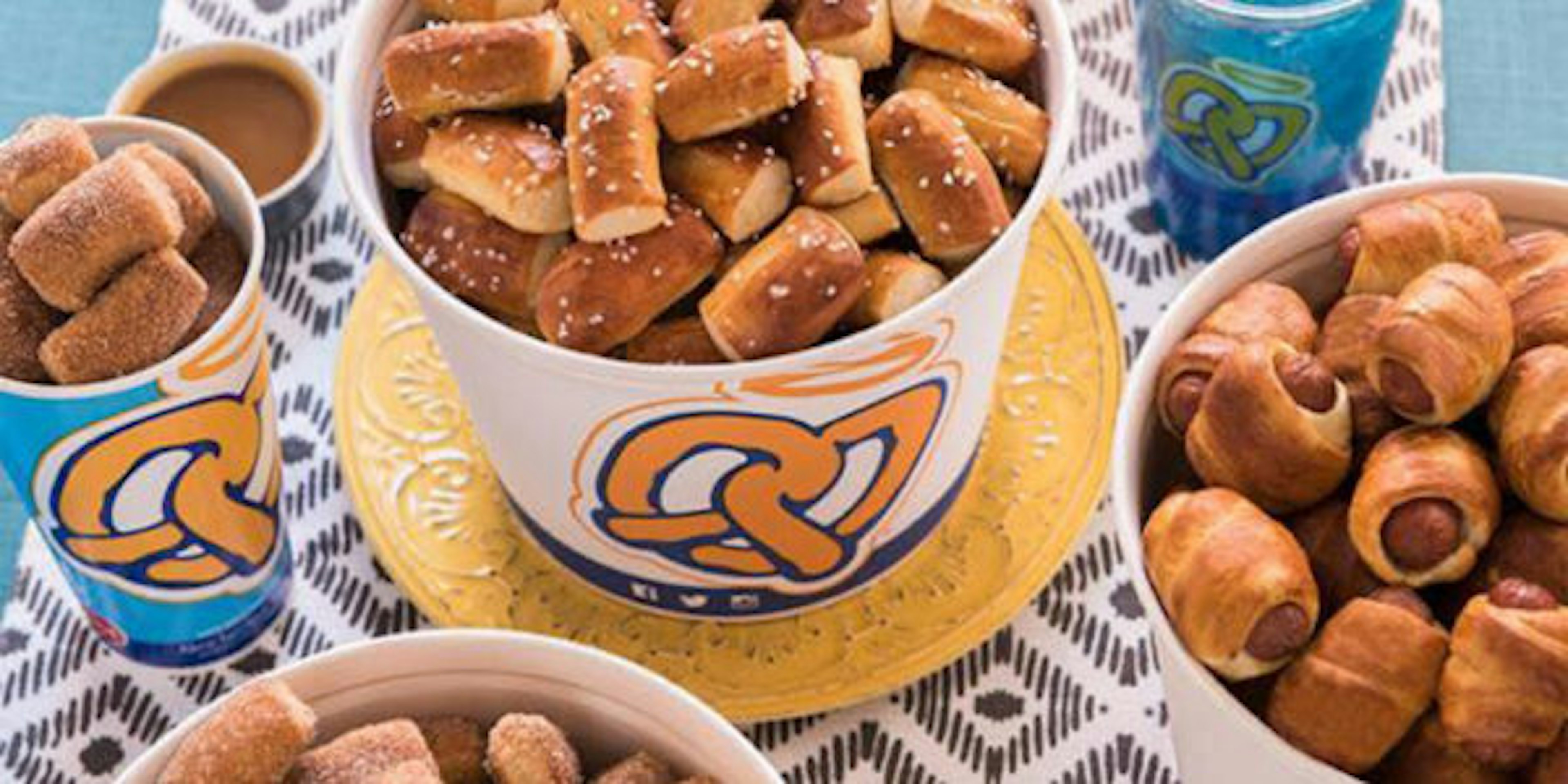 FREE Classic Pretzel With Purchase Of Any Two Pretzel Items